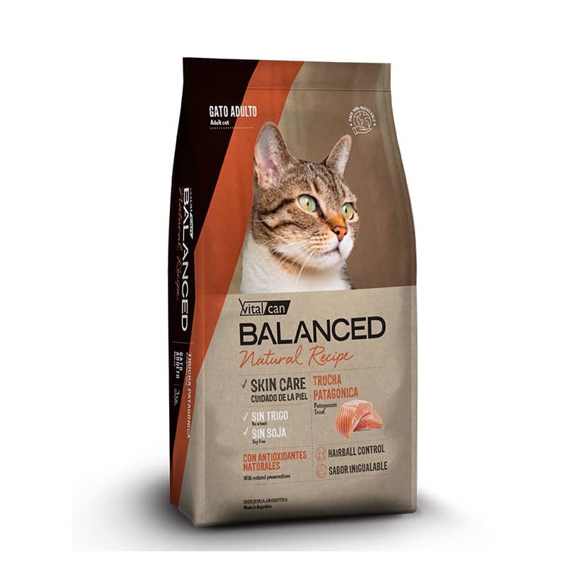 Balanced Natural Recipe Gato Adulto Trucha Patagonica