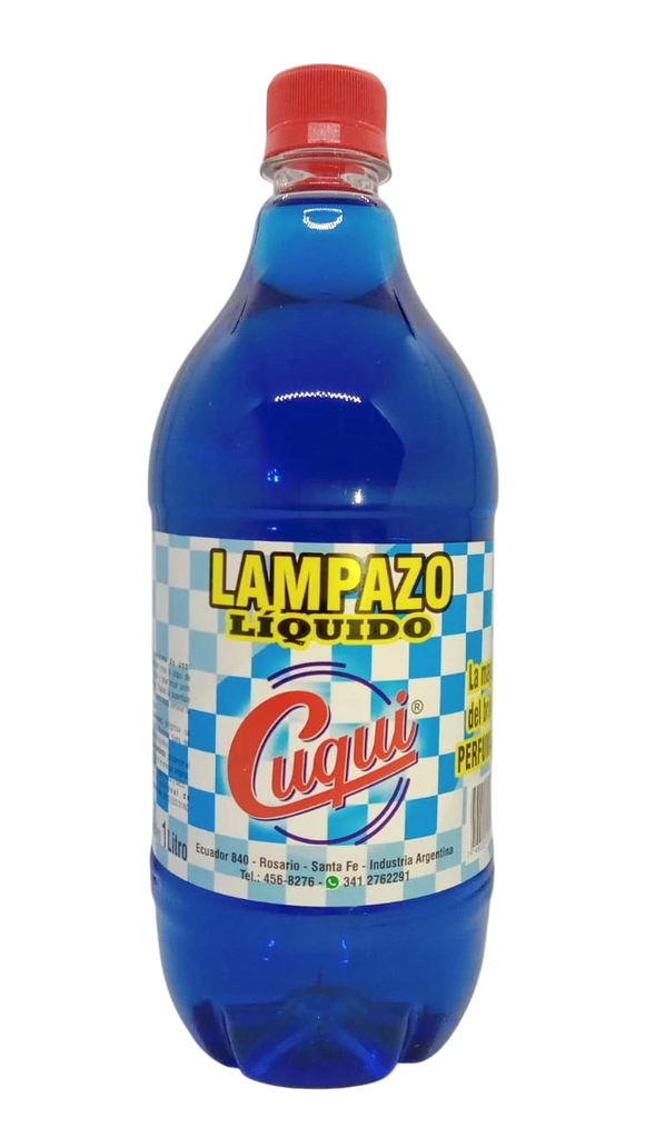 LIQUIDO PARA LAMPAZO 1 LITRO CUQUI