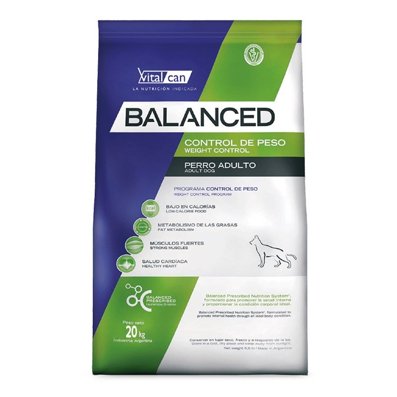 Balanced Perro Control Peso Allages