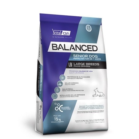 [11730] Balanced Perro Senior Raza Grande (3 kg)