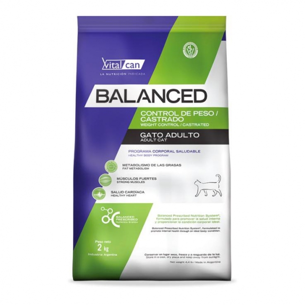 Balanced Gato Ctrl. Peso/Cstrdo.