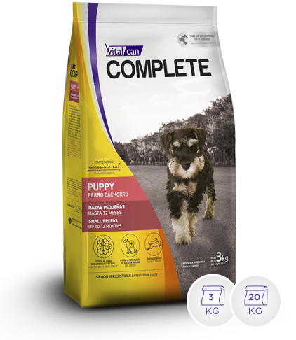 Complete Perro Cachorro Raza Pequeña
