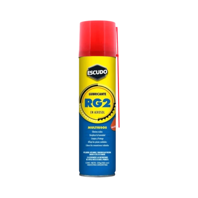 LUBRICANTE AEROSOL RG2 ESCUDO