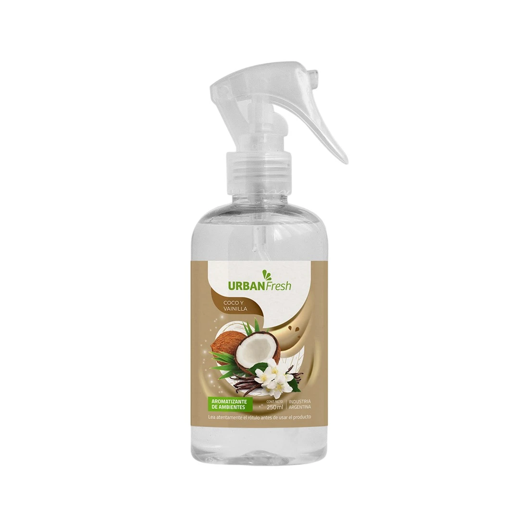 PERFUME PARA ROPA URBAN FRESH COCO VAINILLA