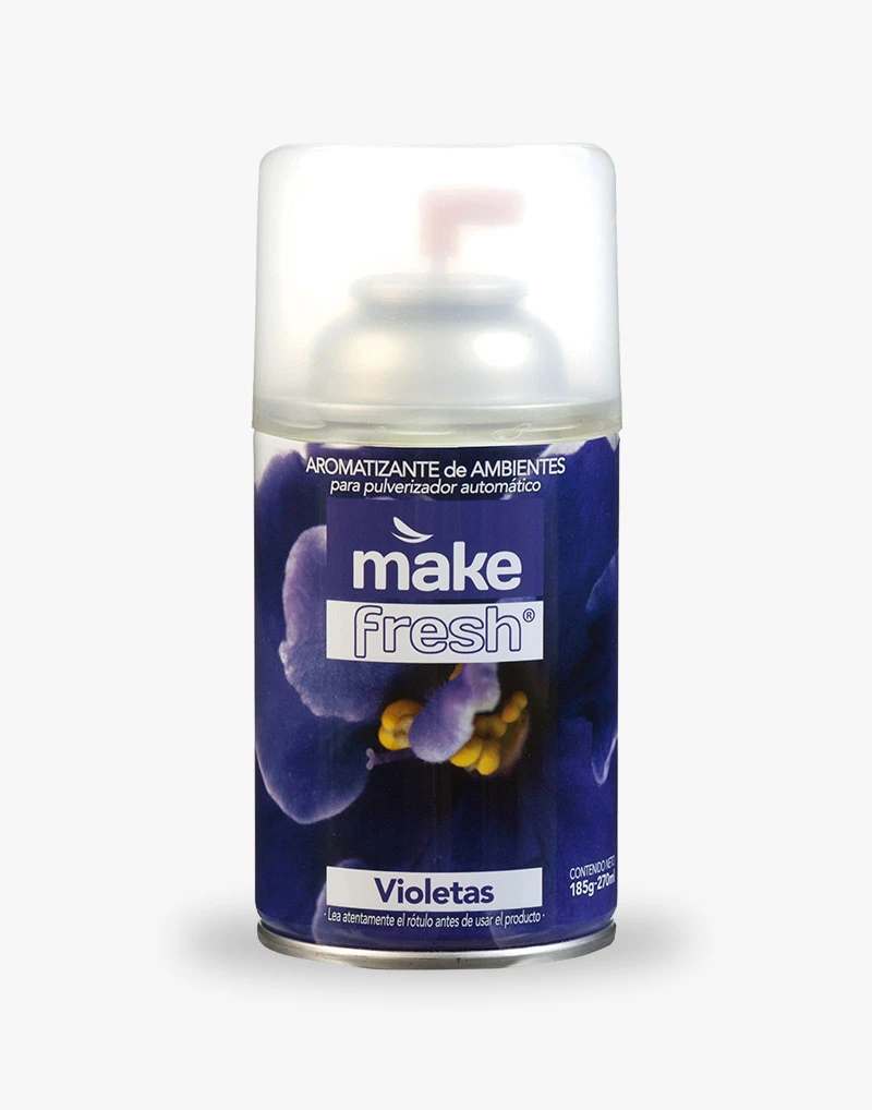 VIOLETAS FRAGANCIA EN AEROSOL MAKE X6UNI.
