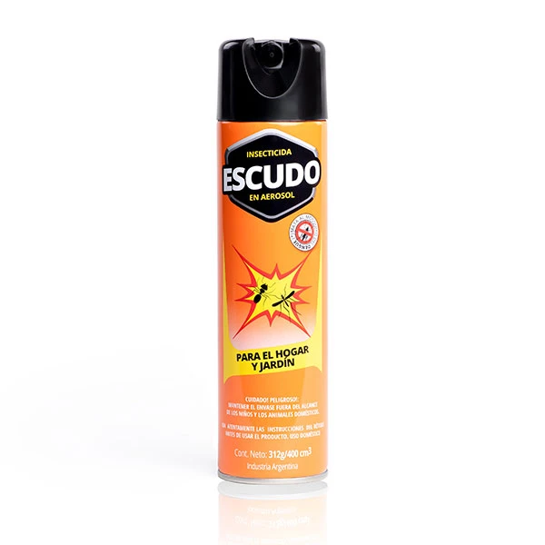 INSECTICIDA ESCUDO P/ HOGAR Y JARDIN 390 CC