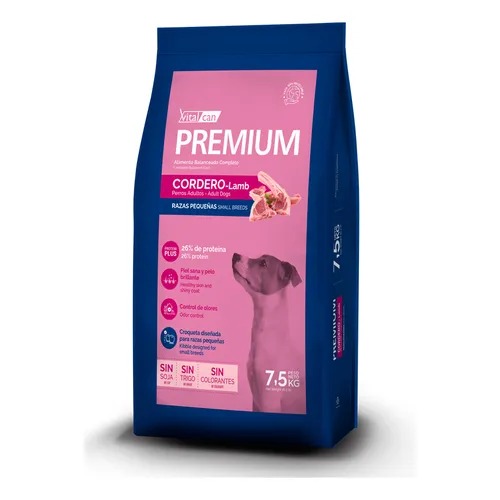Premium Perro Cordero Raza Pequeña