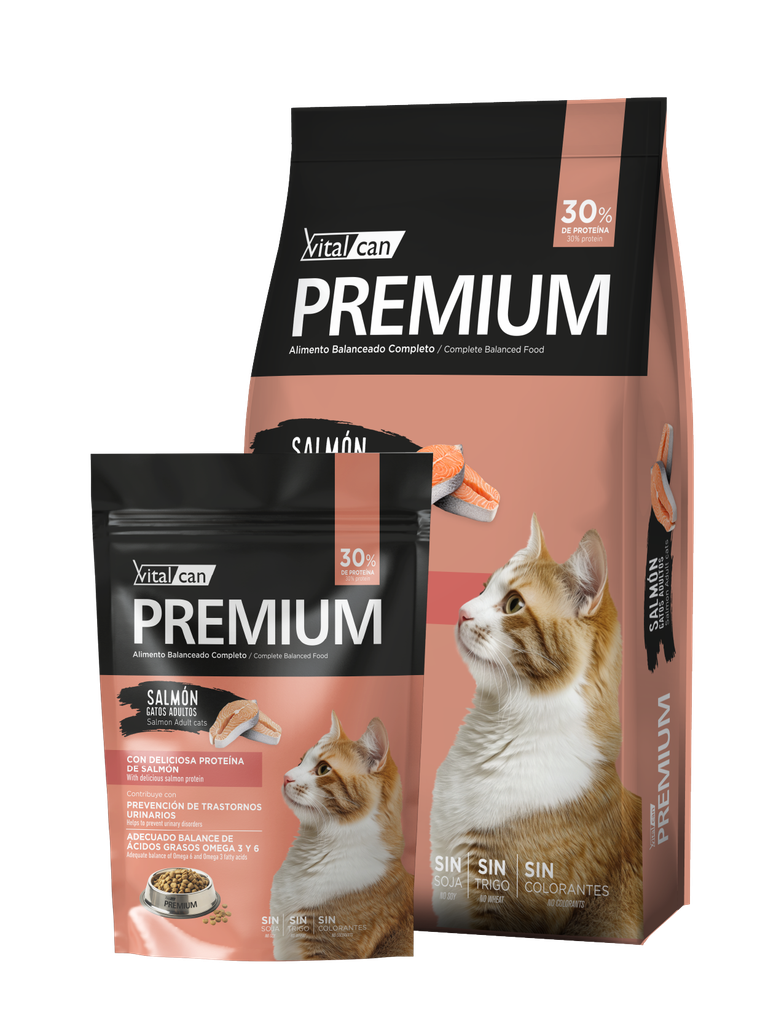 [31137] Premium Salmon Gatos Adultos