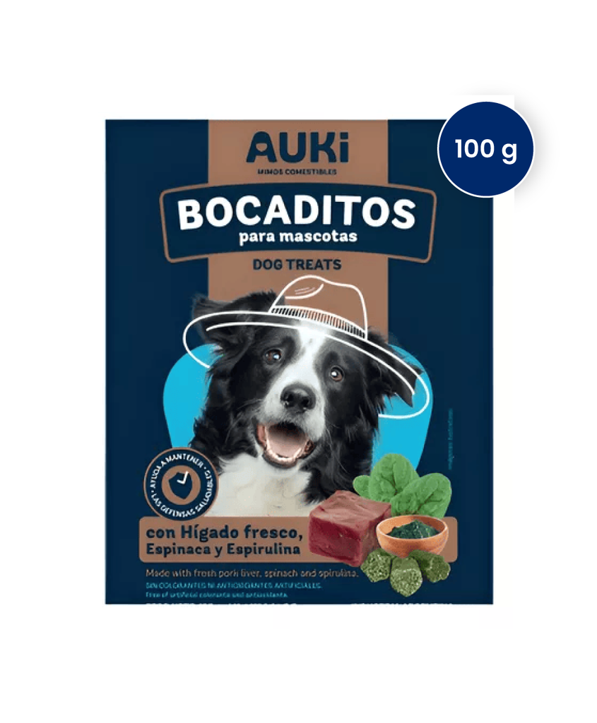 Auki Hígado y Espinaca
