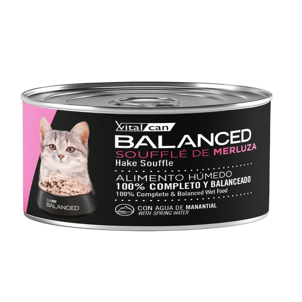 [132063] Balanced Souffle de Merluza Gato Cachorro (85 g x 12 u)