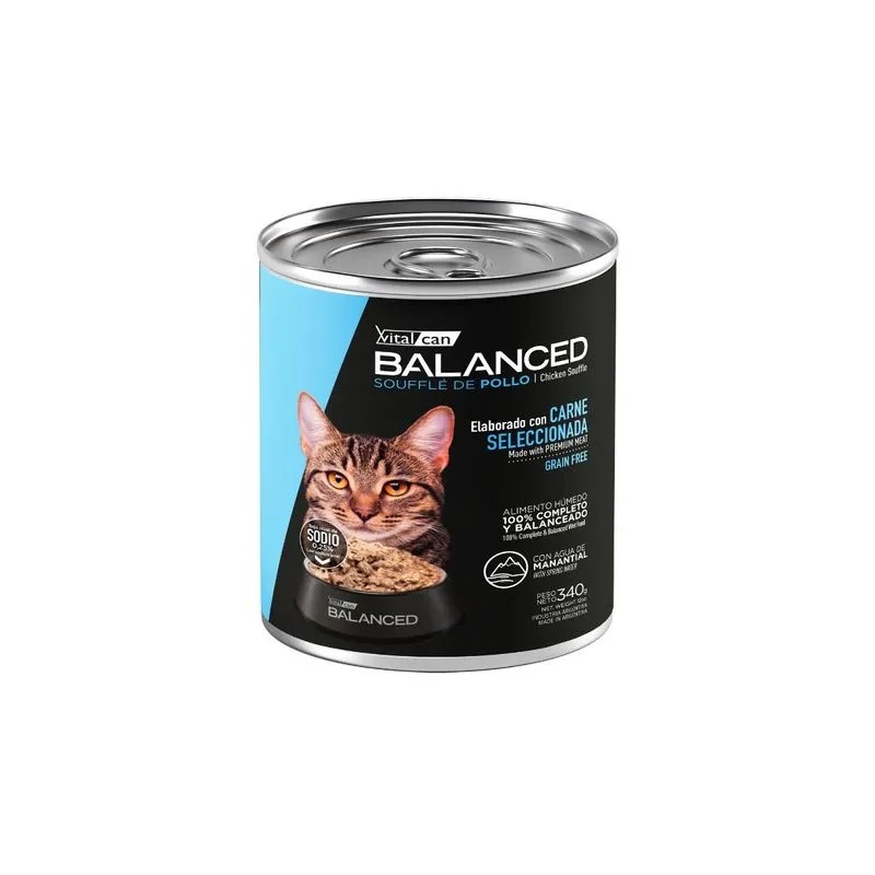 Balanced Souffle de Pollo Gato Adulto