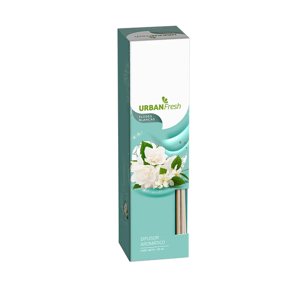 DIFUSOR AROMATICO URBAN FRESH FLORES BLANCAS