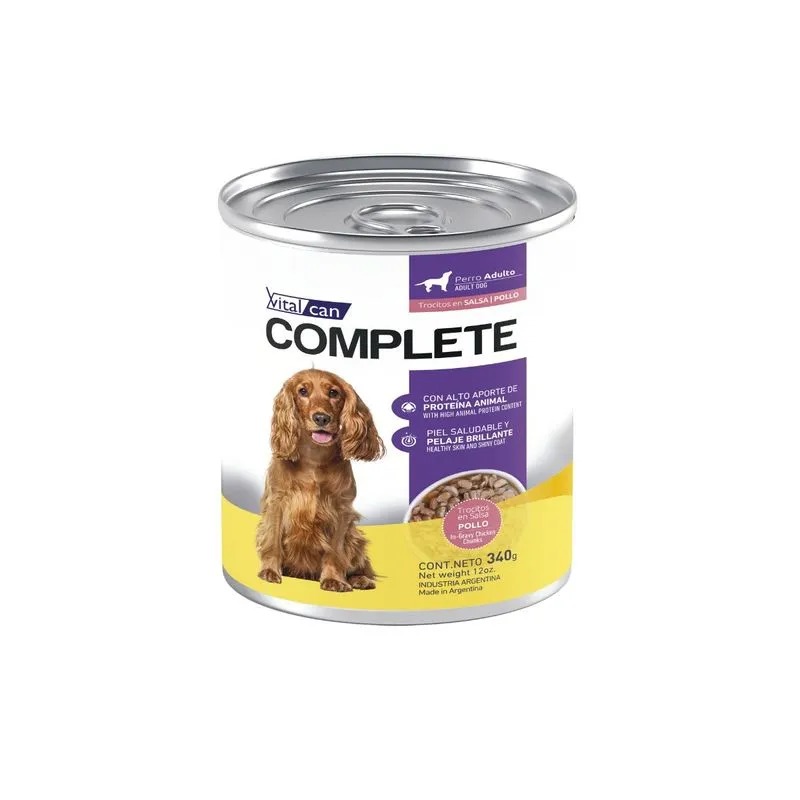 Complete Trocitos en Salsa Pollo Perro Adulto
