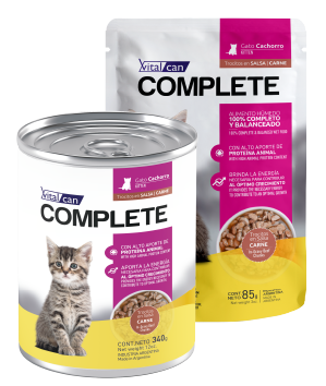 [132241] Complete Trocitos en Salsa Carne Gato Cachorro (85 g x 12 u)